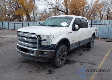 2015 Ford F-150 King Ranch z USA, uszkodzony, nr VIN 1FTEW1EF5FFB56502